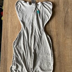 Small gray swaddle